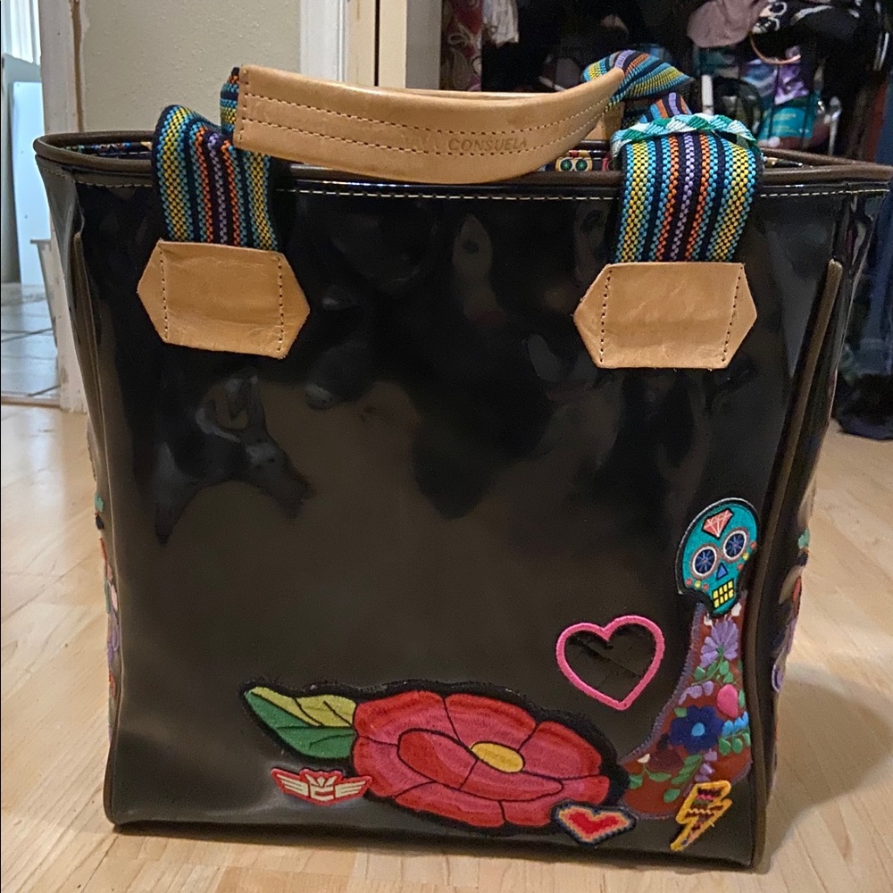 Consuela poppy tote